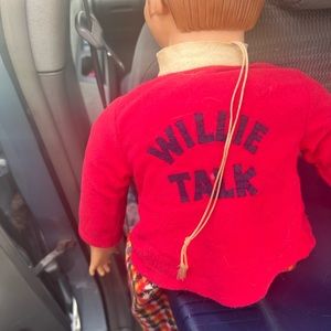 Vintage Willie, talk doll selling on eBay for up to $100.